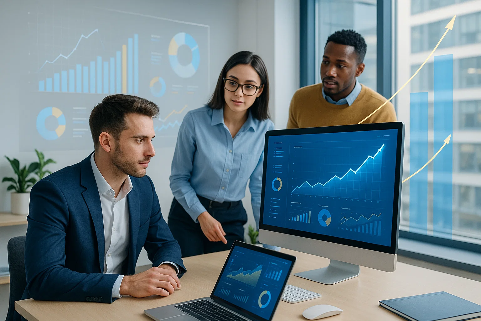 AI SEO: How an AI Service Provider Increased Organic Leads by 185% in 10 Months